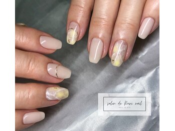 サロンドルリネイル(salon de Ruri nail)/■ ¥8500