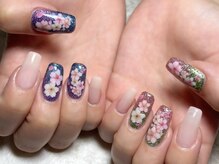 レディグリッター(Lady glitter)/夜桜&昼桜アート