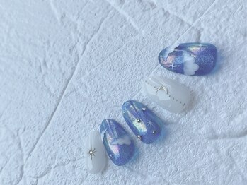 ブレスネイル(brace Nail)/雲ネイル
