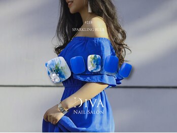 ネイルサロン ディーバ 奈良香芝店(Diva)/FootデザインSelect ¥7,810