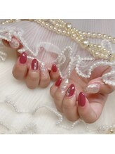 アイカ(Aika)/シェル埋め込みネイル