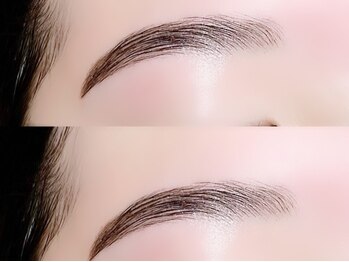 ラズリー 所沢プロぺ通り店(lazley)の写真/当店オススメ♪《淡色アーチ眉毛wax¥5500！》骨格に合わせた型取りで垢抜けた印象に☆[アイブロウ/眉毛wax]