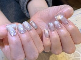3月　アシンメトリーデザイン