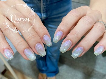 クルン 大阪 御幣島(Qurun)/シンプルニュアンスネイル
