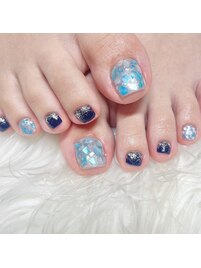 shell foot nail♪