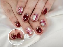 チェリー(Cherry)/【チェックネイル】