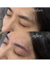 サムライビューティー 新宿三丁目店(SamuraiBeauty)/メンズ美容デビューで垢抜け眉毛