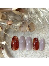 natural べっ甲ネイル