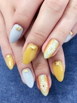 エルモ グラン(Elmo Glan)/秋ネイル