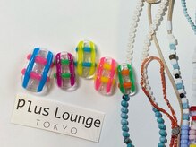 プルースラウンジ トウキョウ(Plus Lounge TOKYO)/カラフルぷっくりチェック☆