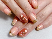 リリー ネイル(Lily Nail)/ハンド★ガラスフレンチコース