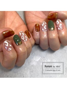 ユマニ バイ ヒート(Humani by HEAT)/ホワイトレオパード