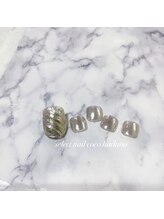 セレクトネイル ココ 秦野店(SELECT NAIL COCO)/Foot　ミラーフィルム
