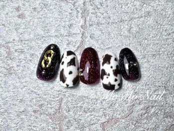 モモネイル 蒲田店(MOMOネイル)/秋ネイル/アニマル柄/ヒョウ柄