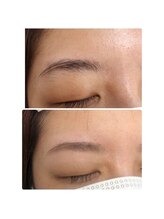 ホワイトアイ 難波(WHITE EYE)/ラインを整えた眉へ