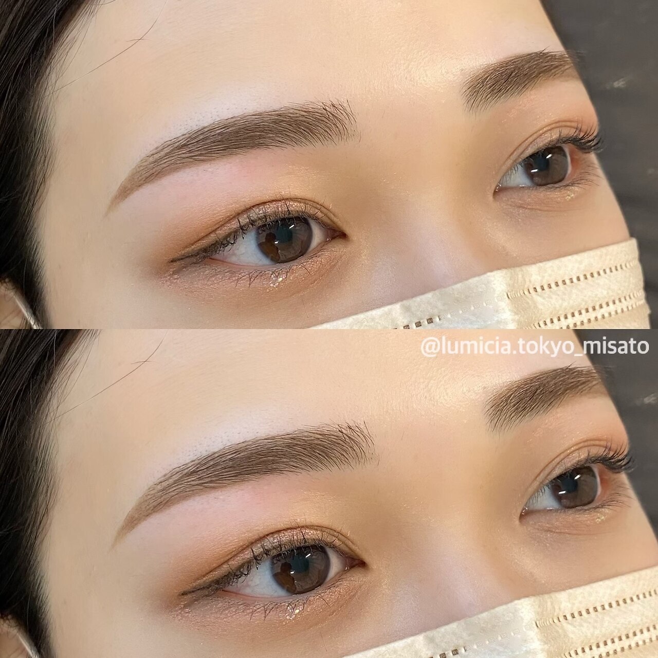 美眉スタイリング★眉毛アイブロウWAX＋毛量調整有（間引き）+眉メイク￥4700