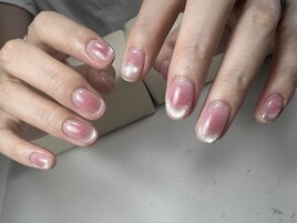 ショートネイルでも可愛い