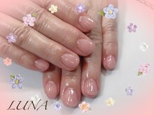 ネイルアンドまつ毛エクステ ルーナ 八王子店/☆パラジェルカラグラネイル☆