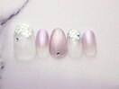 ホロ紫陽花ネイル初回￥6500