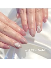 ネイルクルーノーヴル(nail Clou Noble)/ピンクマグフラワー