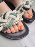 【フット】ケア込みパラジェルミラーワンカラー　￥9,900