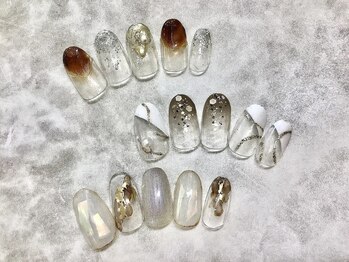 キャンアイドレッシー 佐野店(Can I Dressy)の写真/ネイル初心者の方にもおすすめ◎様々なデザインを取り揃えているから、なりたい指先がきっとみつかる♪