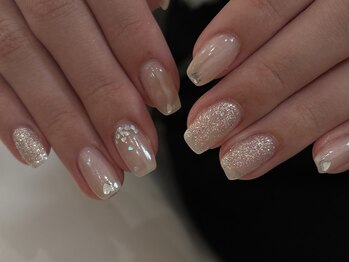 kaede担当 ハートネイル