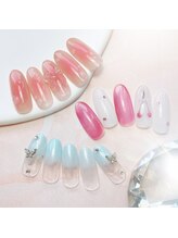 エスフィーネイルサロン リシェル(Esfy nailsalon Richer)/Newワンホン3月デザイン