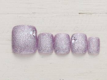 ネイルミックス 宇都宮インターパーク店(Nail Mix)/マグネット×ホロお花 4990円