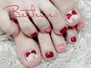 チェリーとギンガムチェックFOOT