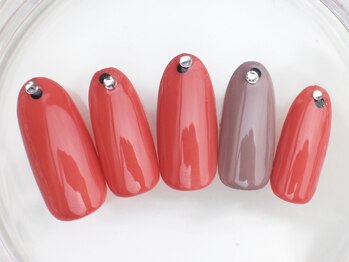 ネイルサロン あかねいろ/大人シンプル 秋冬ネイル