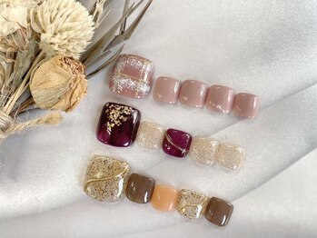 キャンアイドレッシー 深谷店(Can I Dressy)/【foot】定額デザイン¥4,800-