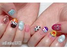 テーマパークネイル
