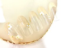 ネイルサロン きらら 藤沢本店/お花フレンチ♪