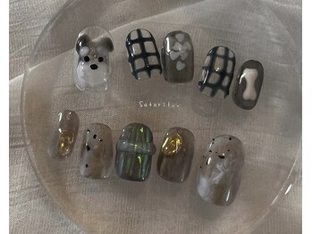 サトリネイルルーム 京橋店(Satoril nail room)/私の愛犬♪/safari○°