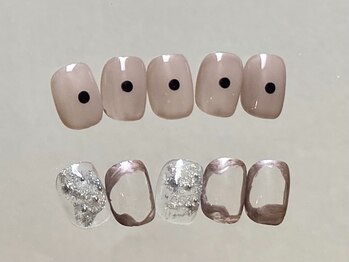 ネイルアンドアイラッシュ アールイー(Re)/Simple Art 6500