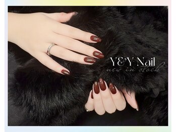 ワイアンドワイ(Y&Y)/穏やか色味、ワンカラーネイル