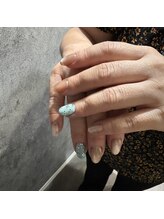 ホワイト(WHITE)/やり放題4本アート