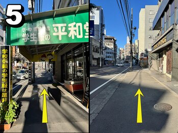 スフィア(SPHERE)/柏駅東口→サロン　道順５