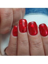 ネイルズ アメリ(Nails amelie)/ハート埋め込み♪