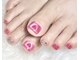ネイルモンスター(NAIL MONSTER)の写真/貴女のやりたいデザインが何でも叶う★高いデザイン性で大人気★足元をオシャレに魅せるネイルで女子力UP♪