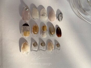 ブランネイル(blanc nail)/3月限定定額デザイン☆