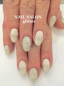 ネイルサロン グリッター(NAIL SALON glitter)/大人ラグジュアリーネイル