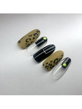 レッシュネイル サロンアンドスクール(RECH NAIL salon&school)/レオパード