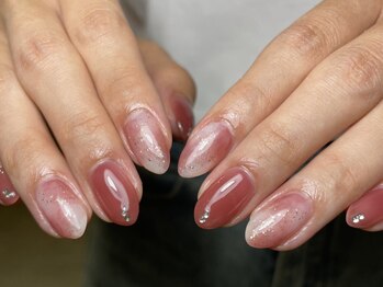 ソナネイル(SONA NAIL)の写真/【綱島にお住いの方必見☆】シンプルだからこそ違いが出る。フォルムと仕上がりにこだわった美爪ネイル♪