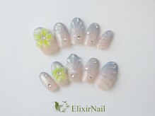 エリクサーネイル 新橋(Elixir Nail)/定額c やり放題/クーポン使用