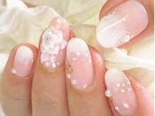 エムネイル(M Nail)/お花ブライダルネイル