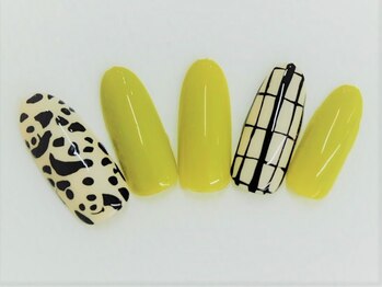 ネイルサロンセレーネ(Selene)/パンダ☆アニマルネイル