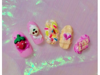 ジュエル ラ メール(Jewel la mer)/スイーツネイル☆