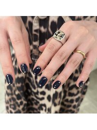 ネイビーネイル